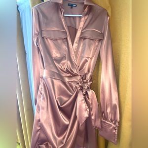 Fashion Nova Bronze Dress